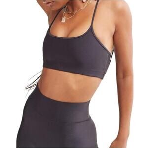 All Access Chorus Bra in Black Shine